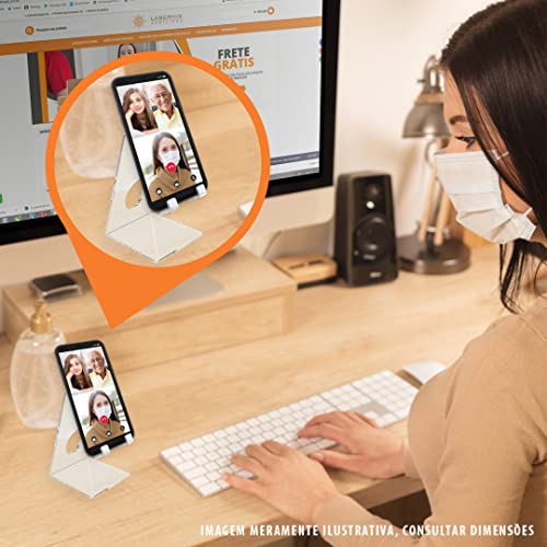 Suporte acrílico para celular