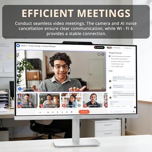 Image of Hotface Customized Desktop, Created Using Lenovo A100 23.8 inch FHD All-in-One Desktop, Intel N100, 16GB DDR5 RAM, 512GB /1TB /2TB SSD, Keyboard & Mouse, 720p HD Camera, WiFi 6, Windows 11 Pro, Grey