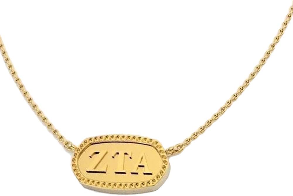 Greekgear Zeta Tau Alpha ZTA Athena Necklace