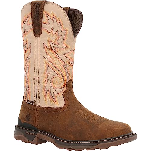 ROCKY Carbon 6 Waterproof Western Boot Size 8(M)