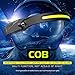 SPYMINNPOO 270° Wide Range Headlamp, 10W COB LED USB Charging, IPX4 1200mAH Battery, for Night Running Fishing, SPYMINNPOOrcox0dqfwg