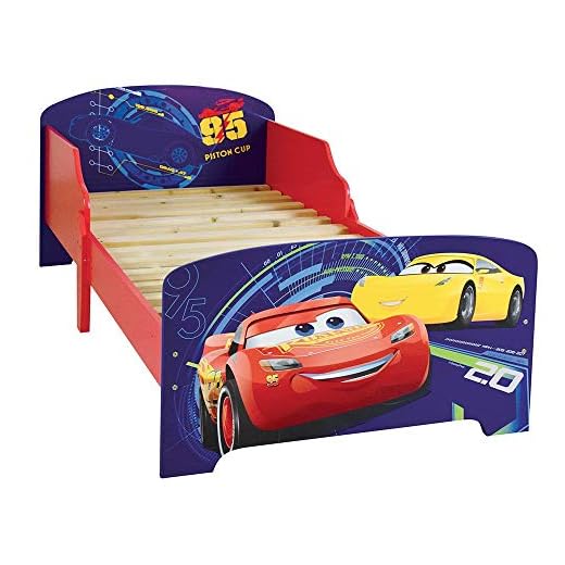 Fun House 712761 - Cars Cama Infantil de Cars de 140 x 70 x 59 cm.