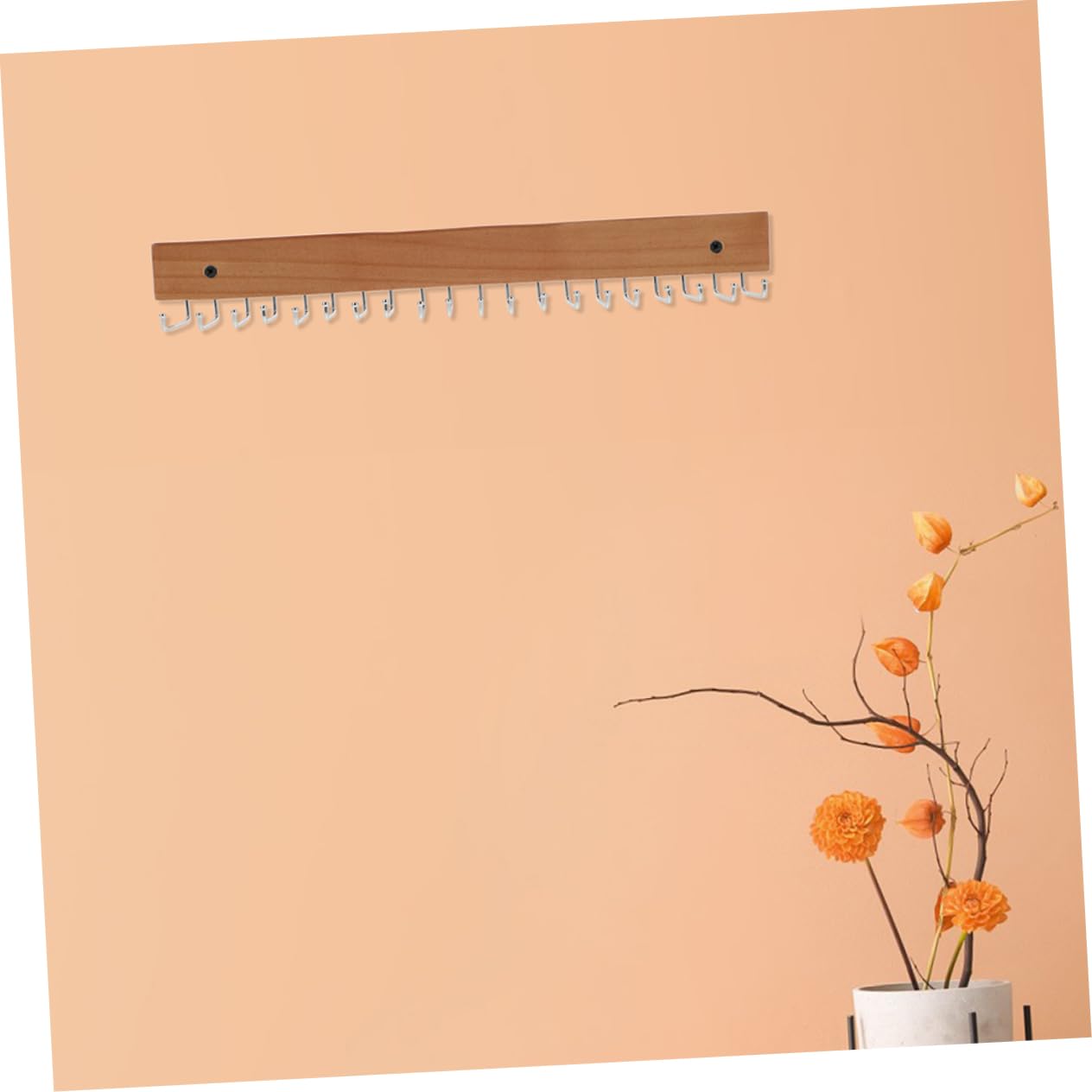 MAGICLULU Eisen Krawattenhalter und Krawattenorganisator 2 Stück mit 20 Haken Wandmontierter für Multifunktional und Platzsparend Schlafzimmer und Kleiderschrank