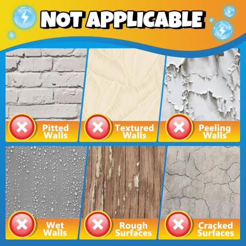 Image of Electrostatic Wall Protective Film, Clear Wall Protector Removable Contact Paper, Transparent Static Cling, Plastic Wall Protector from Trash Can, Chair Back, Furniture, Door 23.6inX16.4ft