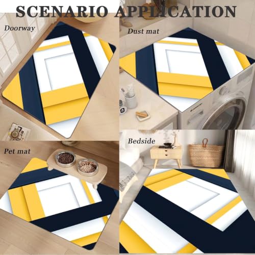 Bath mat para puerta de diatomita absorbente y de secado rápido 3