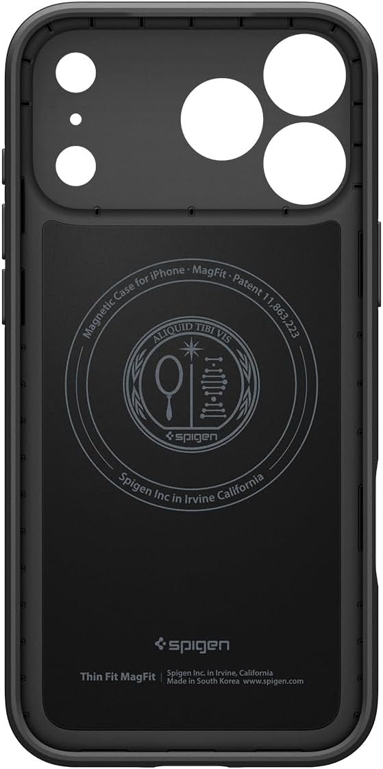 Spigen Thin Fit MagFit Compatible with iPhone 17 Pro Case - Black - Image 3