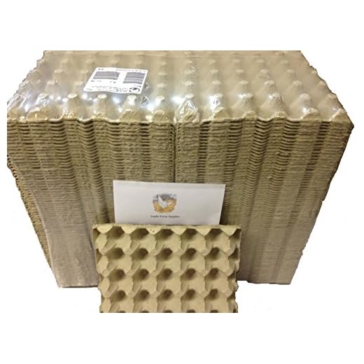 Large Pack of Cardboard Egg Trays
