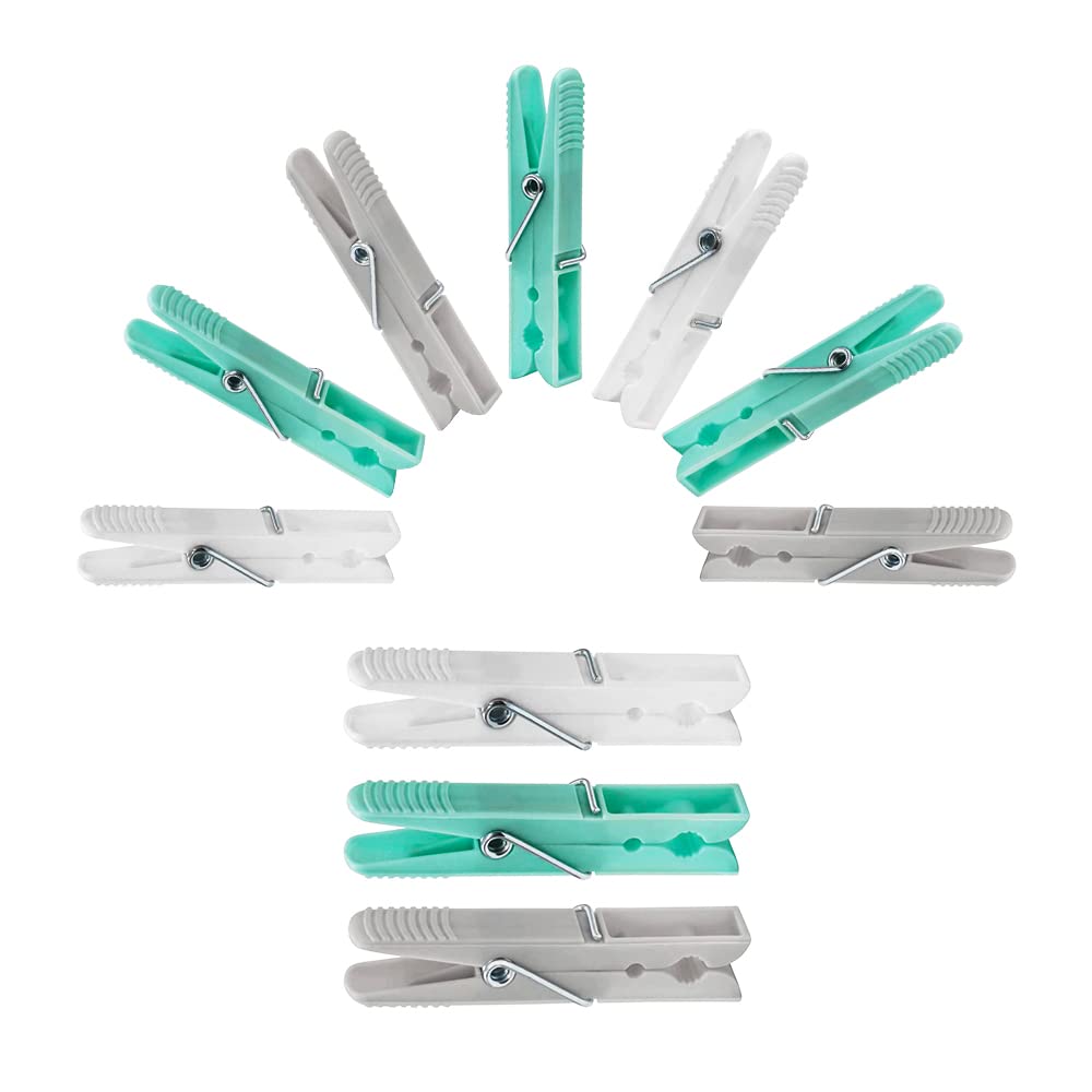 36Pcs Clothes Pegs for Washing Line Soft Grip Heavy Laundry Clothes Strong Pegs