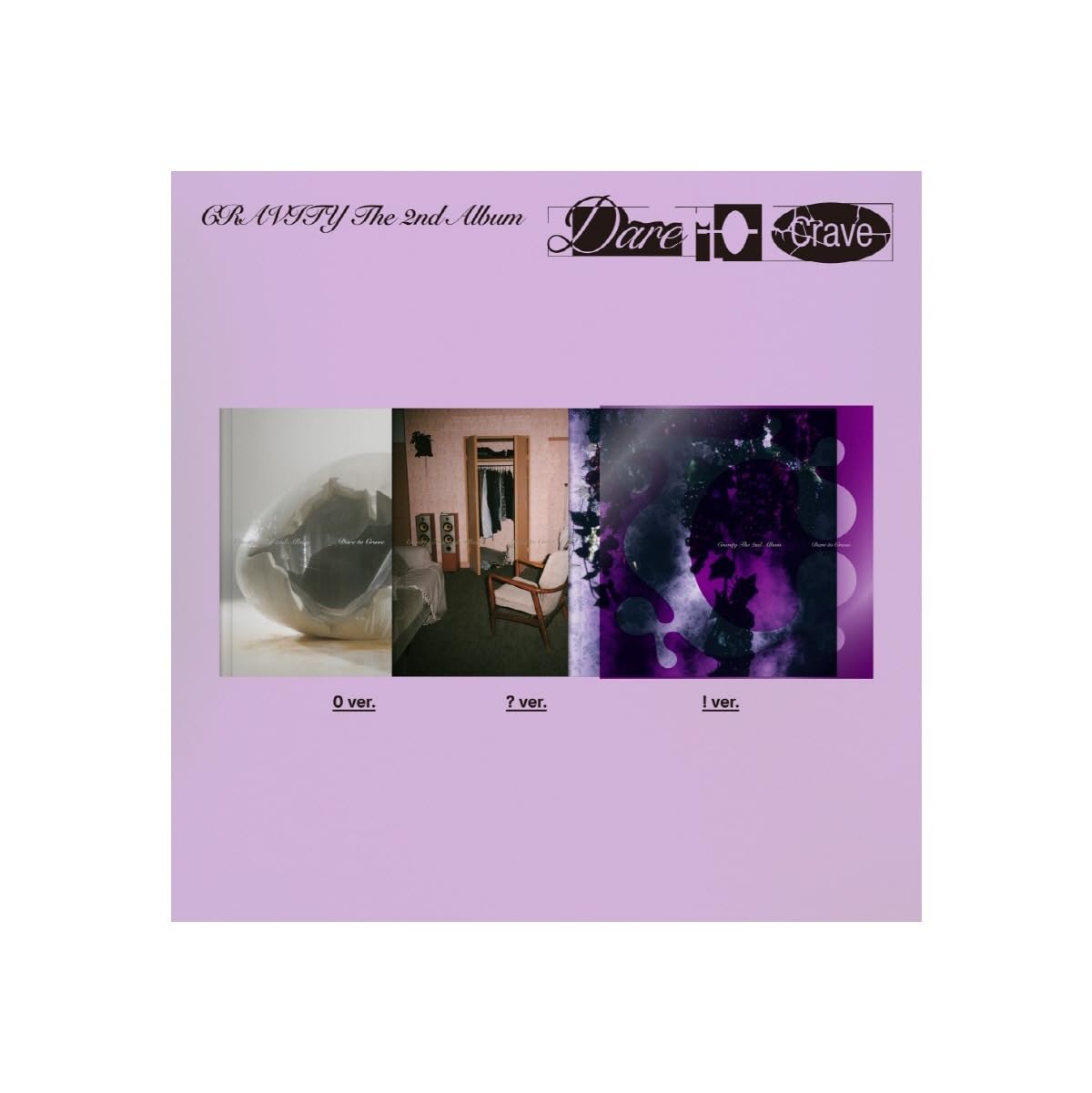 Amazon.co.jp: クレビティ Cravity - Vol.2 Dare to Crave CD+Pre