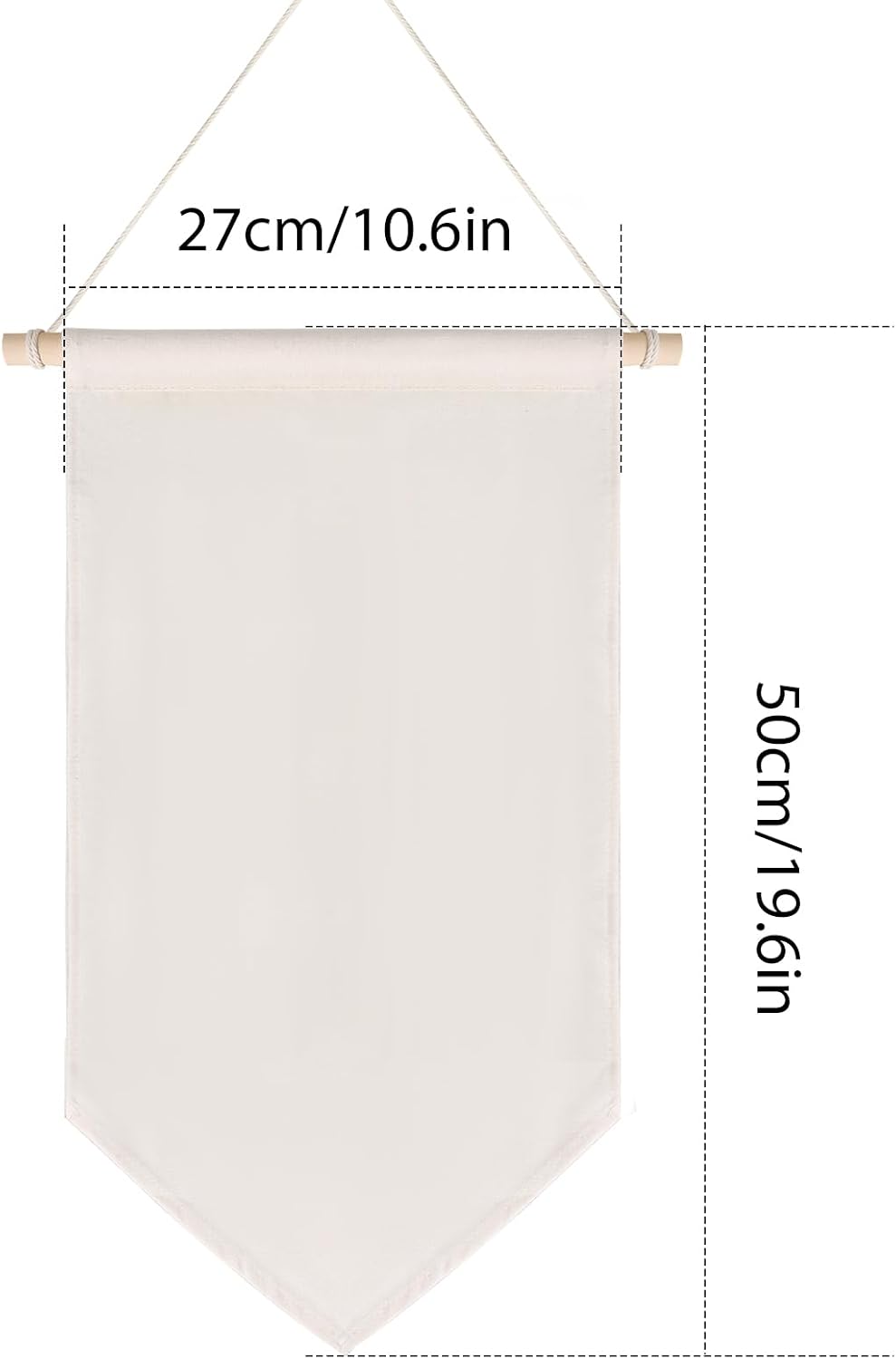 Wall Hanging Brooch Jewelry Storage Case Blank Canvas Enamel Pin Wall Display Banner Holder Earrings Necklace Glitter Pin Collection Organizer (Beige)