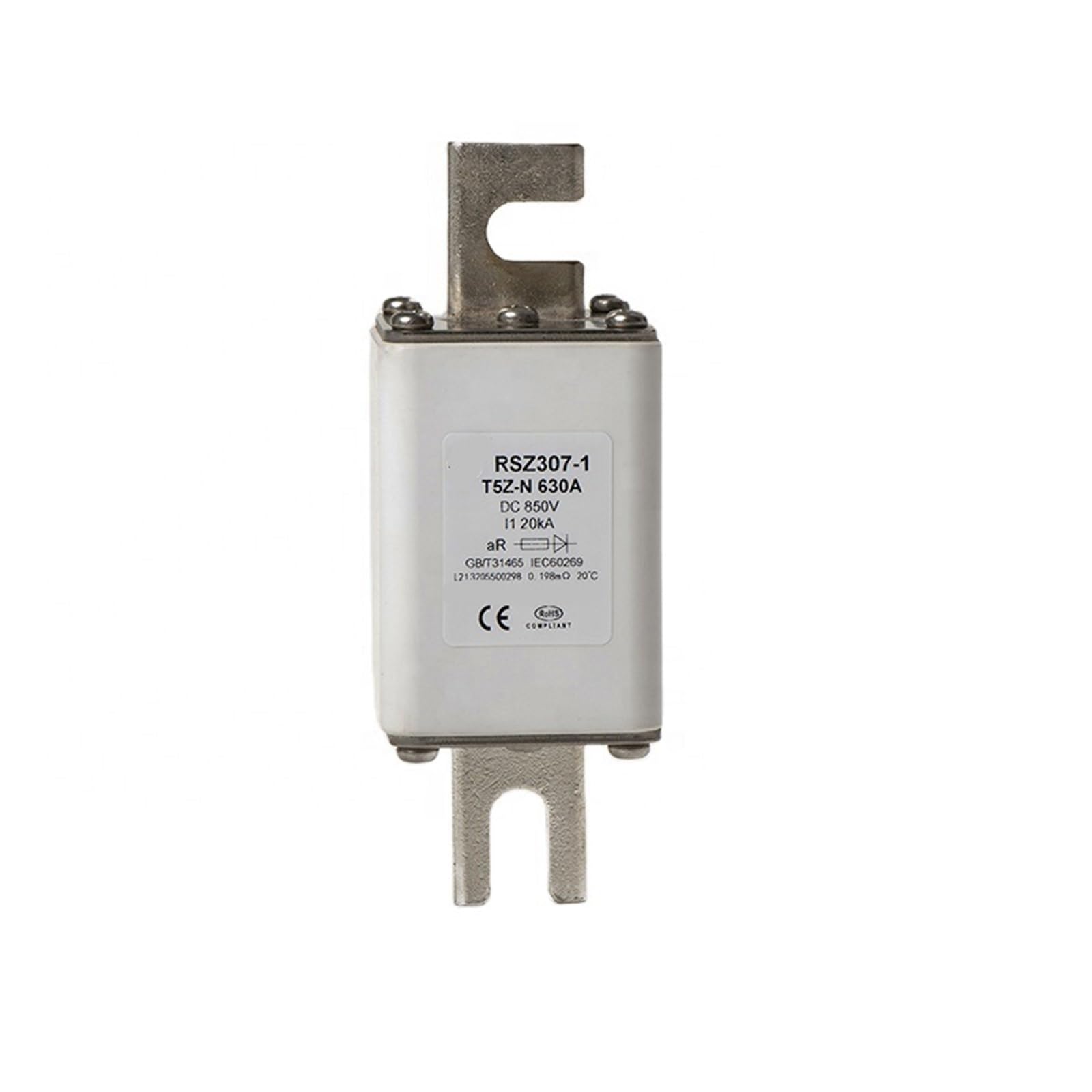 KSZHZYMGX 200A 1000V DC Fuse Link Electronic Components Square Body Fuse