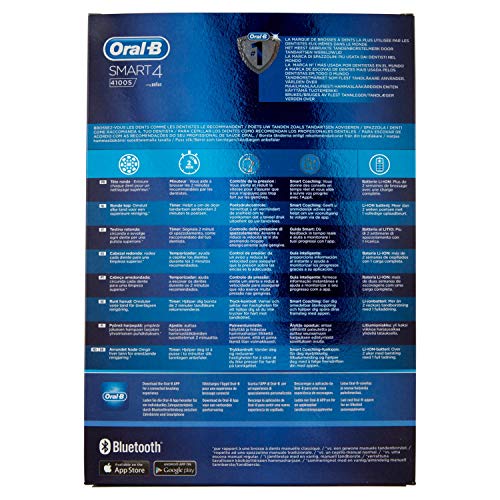 Oral-B Power Smart 4 4100S Weiß Elektrische Zahnbürste, 450 g – Bild 4