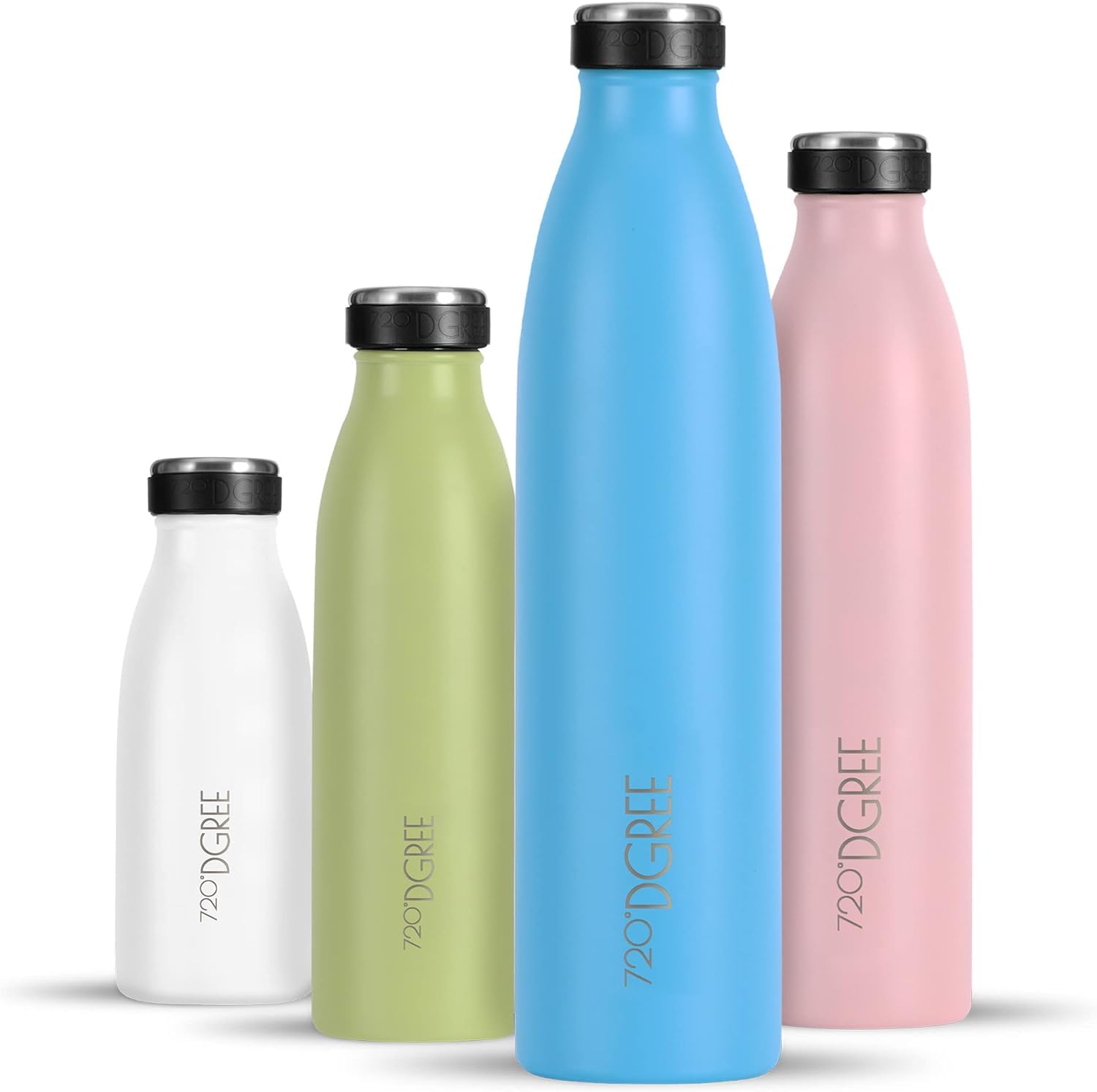 720°DGREE Vaccum Insulated Water Bottle “milkyBottle“ - 750 ml - Insulated, Leakproof, BPA-Free, Thermo Flask - for Sports, Gym, Fitness, School, Kids, Travel, Outdoor, Hot, Cold & Carbonated Drinks — view 33