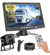 7インチAHDリアカメラモニター】AHD 1080P 7インチ バックカ Amazon.co.jp: TigWiss バックカメラモニターセット 7インチ