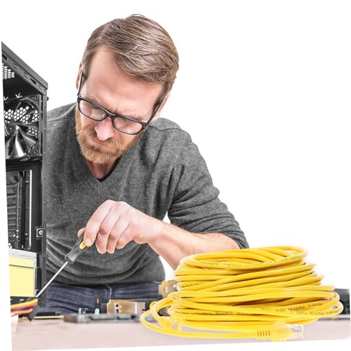 Cable de red Ethernet Cat 5e 20 m para oficina y hogar miniatura 5