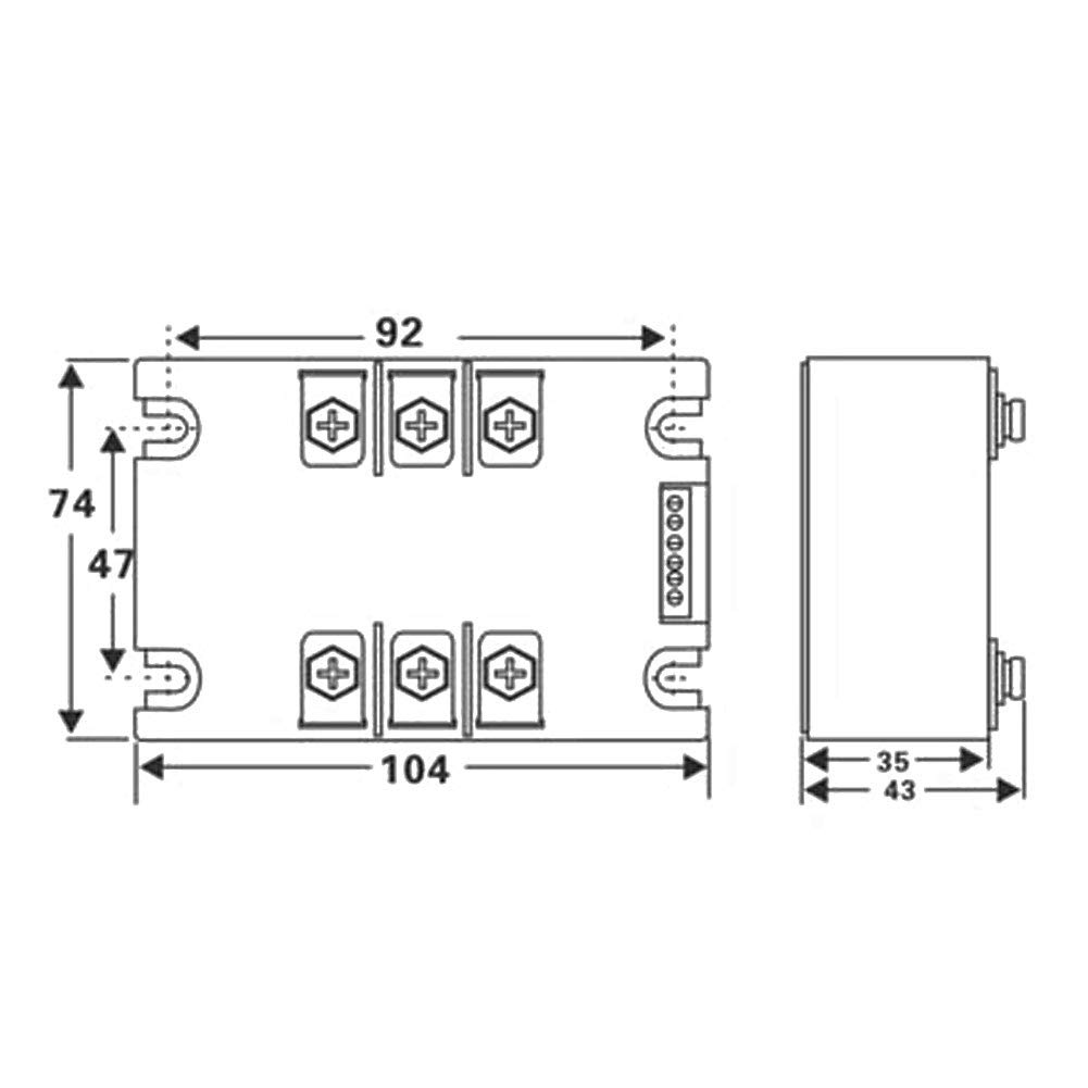 Motore Trifase Soft Start Modulo, 10KW Potenza (modulo ottico)