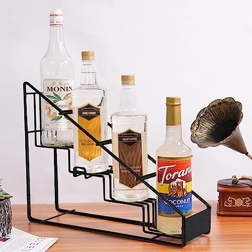 Compare Hlimior Coffee Syrup Organizer Fits with Torani and Monin Syrup