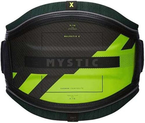 Miniatura 5 de Deportes acuáticos - Arnés de cintura Majestic X para hombre de kitesurf y windsurf, color negro y blanco