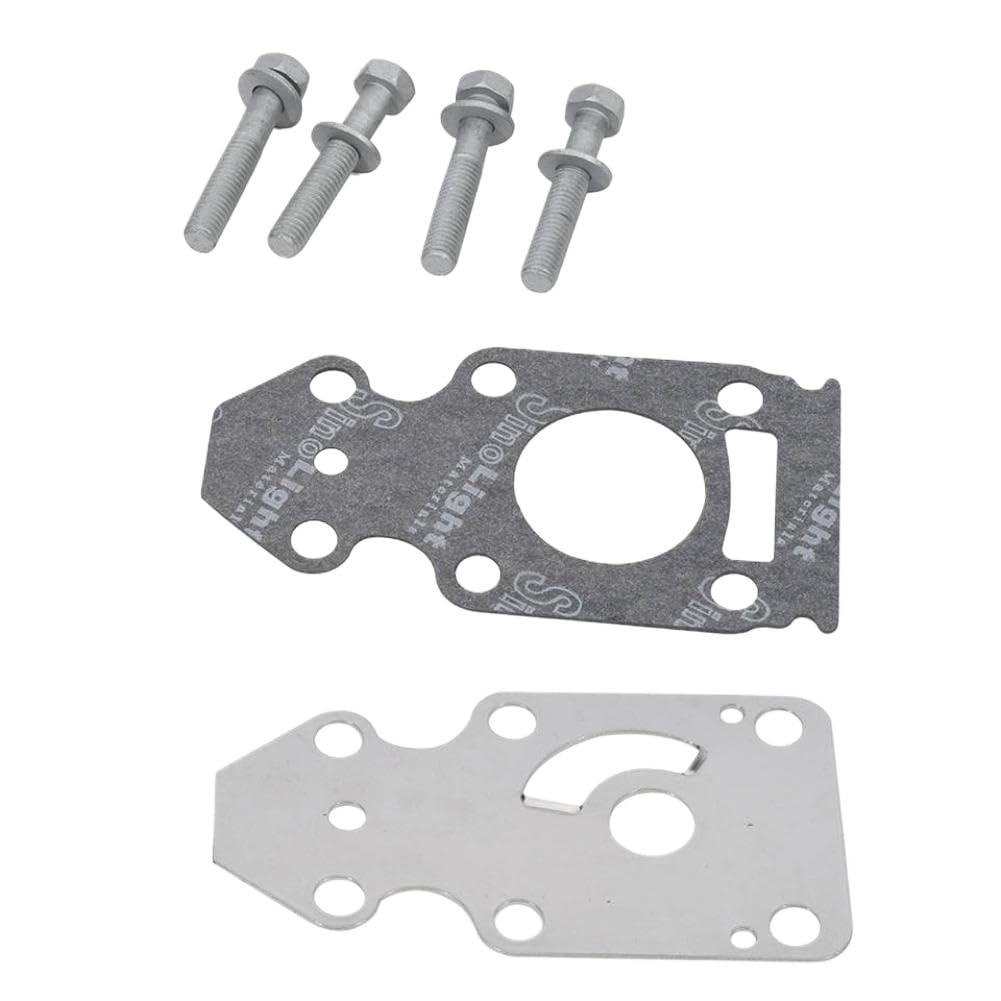 Kit di riparazione pompa acqua fuoribordo 63V W0078 compatibile con motore per barche a 2 tempi 9.9HP 15HP