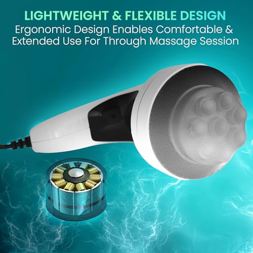 Dr Physio Electric Full Body Massager for Pain Relief of Back, Leg & Foot, White - Image 5