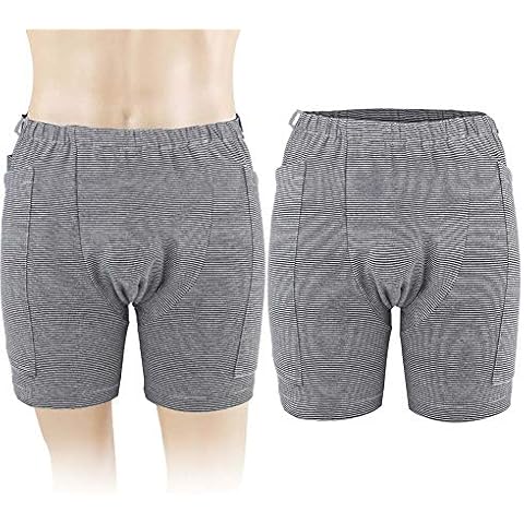 Horoper Urine Bag Pants, Underwear Urine Bag Pants Nephrostomy Bag Holder, Catheter Bags for Men Women Incontinence Care Trousers Underwear Bladder Patient Urine Bag Pant Double Pocket Design (Male-M) Cover