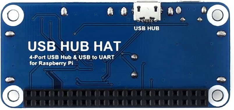 USB HUB HAT felülnézet