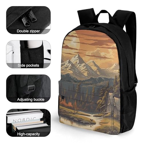 Mochila ligera deportiva para senderismo y viajes miniatura 3
