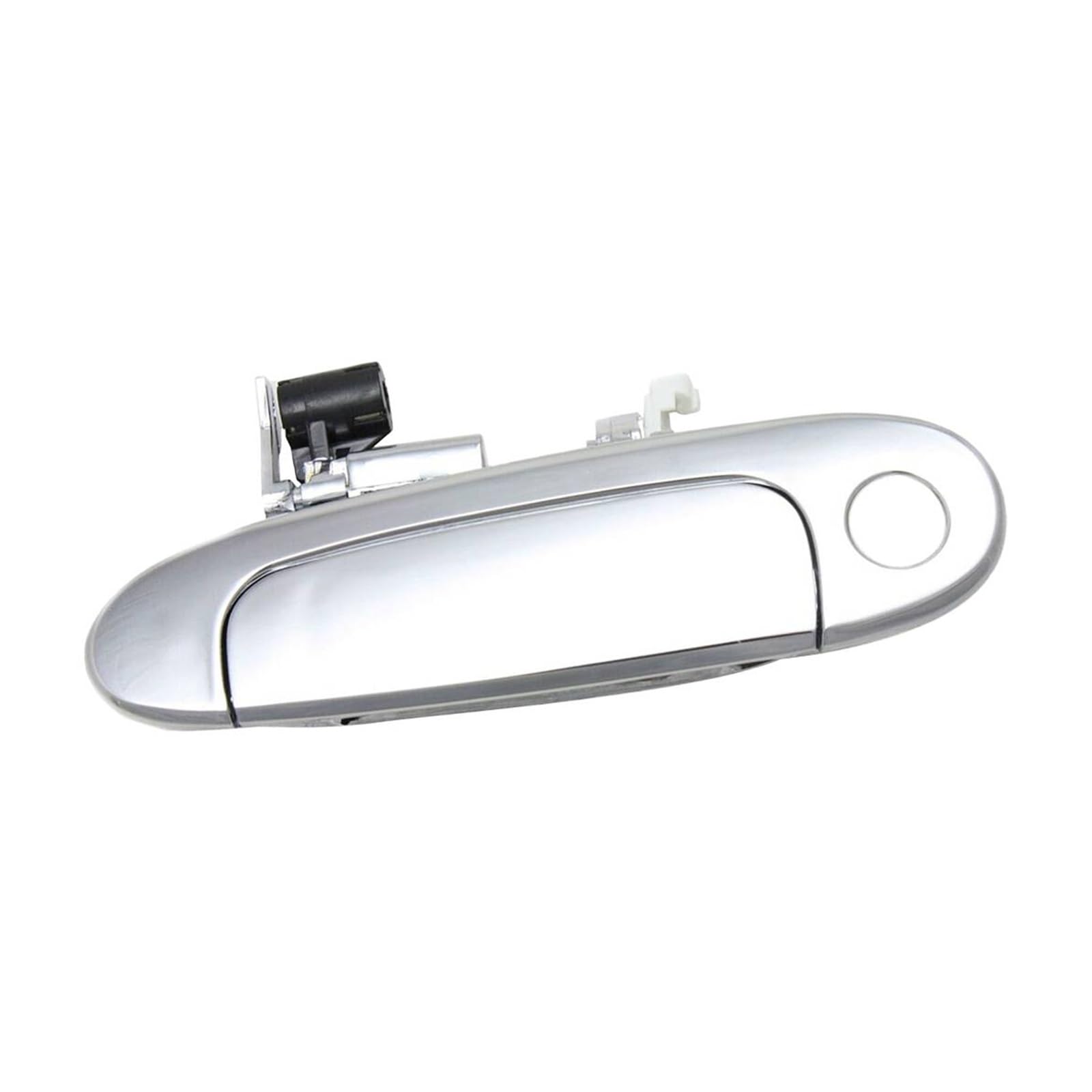 Lsdsaaza One Color Sliding Exterior Handle Front Left Exterior Door Handle Silver For Toyota For Echo 2000 2001 2002 2003 2004 2005