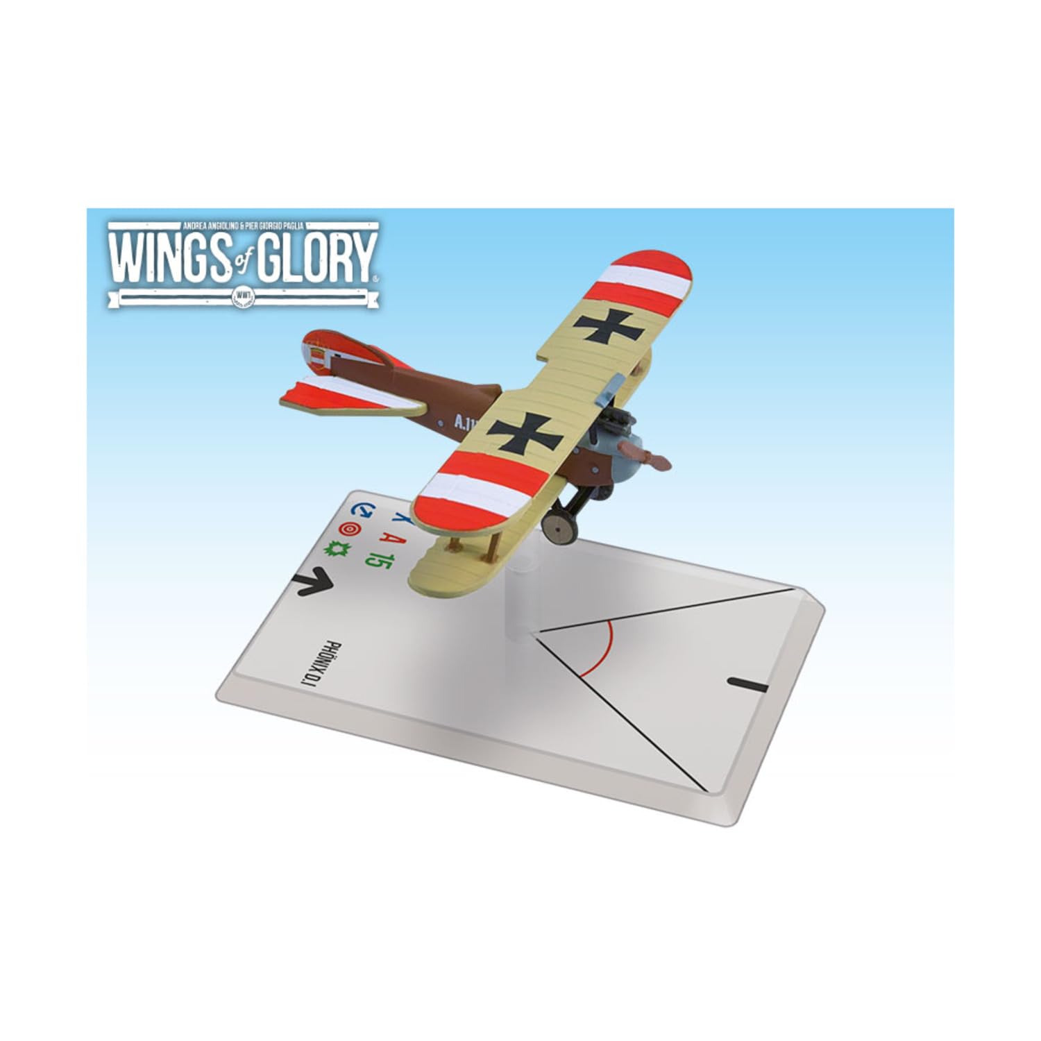 Ares Games Wings of Glory WWI: Phenix D.I (Lang) Miniature Wargame Airplane Pack