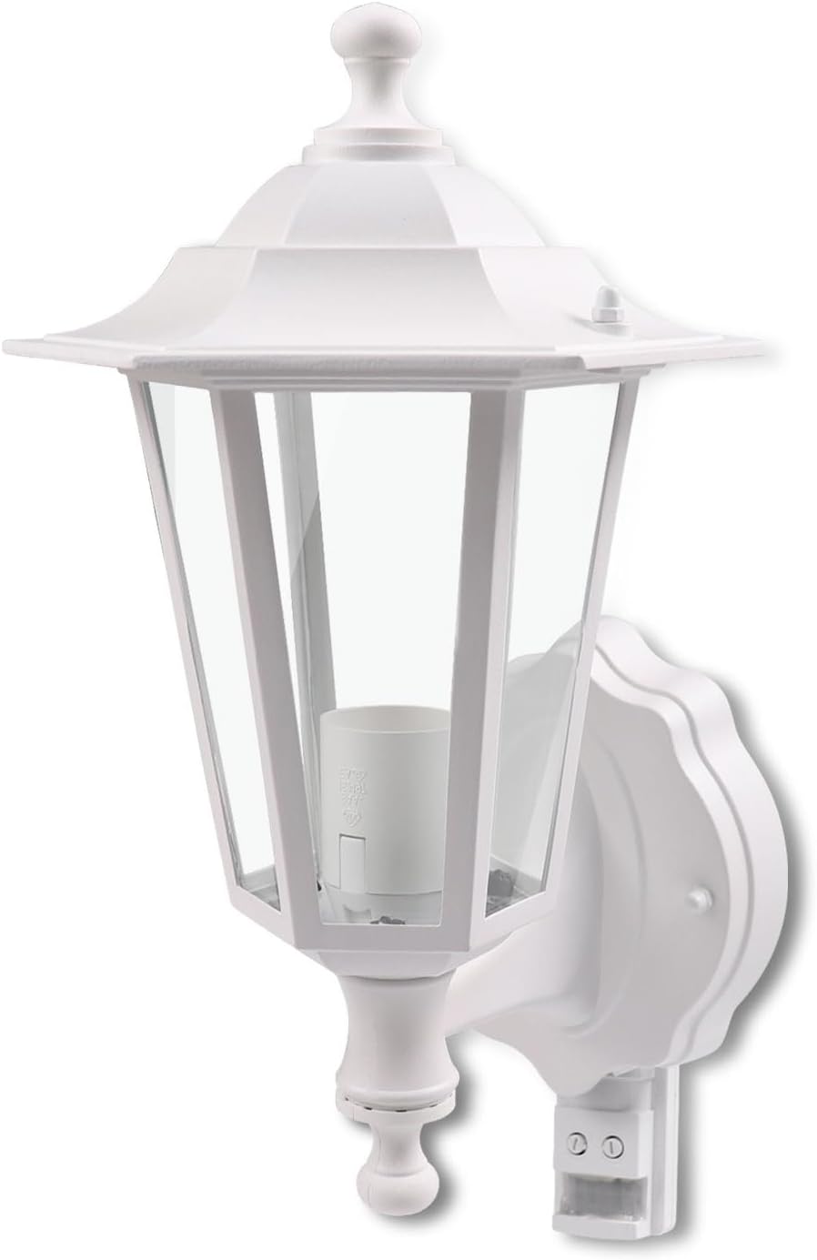 Outdoor LED Wall Light E27 Half Lantern Garden Light IP44 Security - View #5
