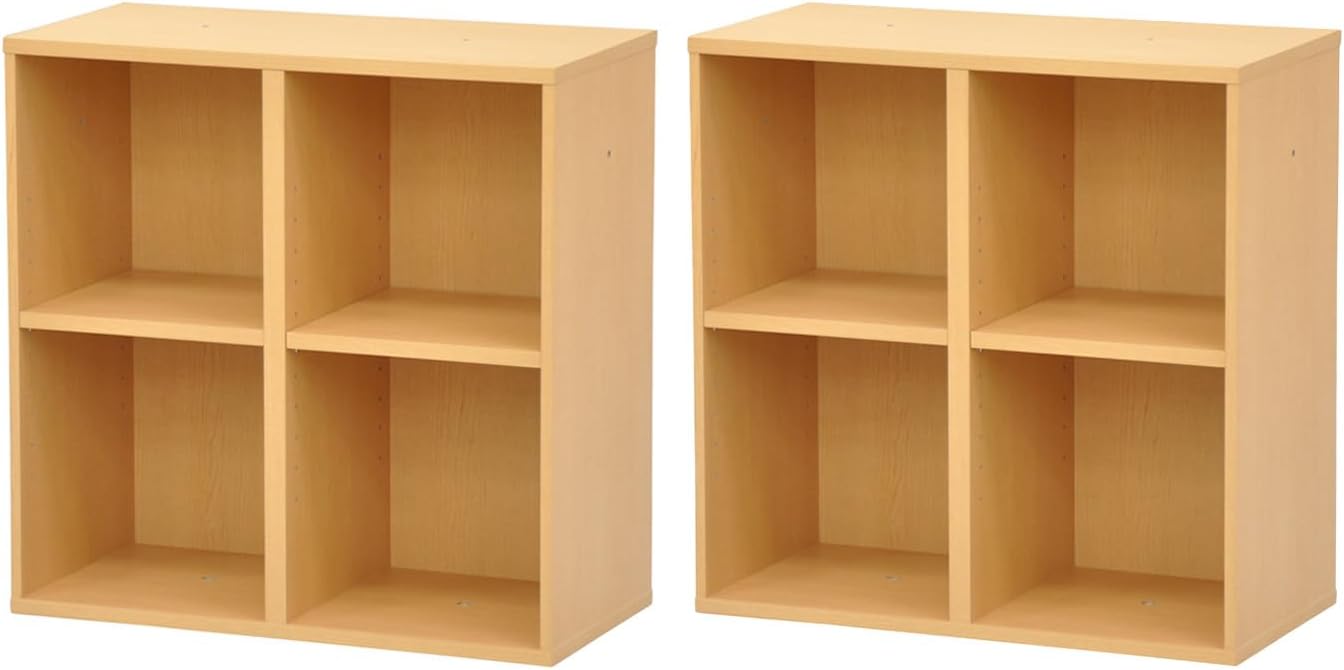 無印良品 木製本棚 多段式 薄型 本棚 棚 ラック シェルフ おしゃれ