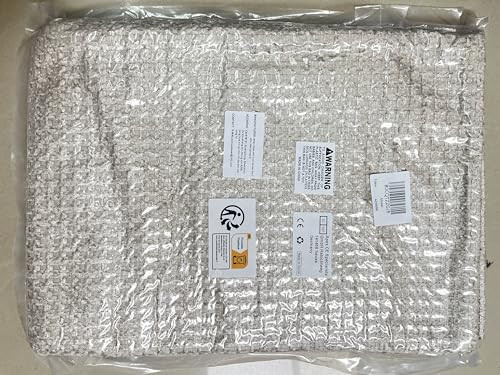 NUODWELL Soft Chenille Sofa Cover 1/2/3/4 Seater, Universal Non-Slip L Shape Couch Cover, Thick Sofa Protector Quilted Corner Slipcovers Washable for Living Room (Coffee-B, 90 * 160cm) - Image 8