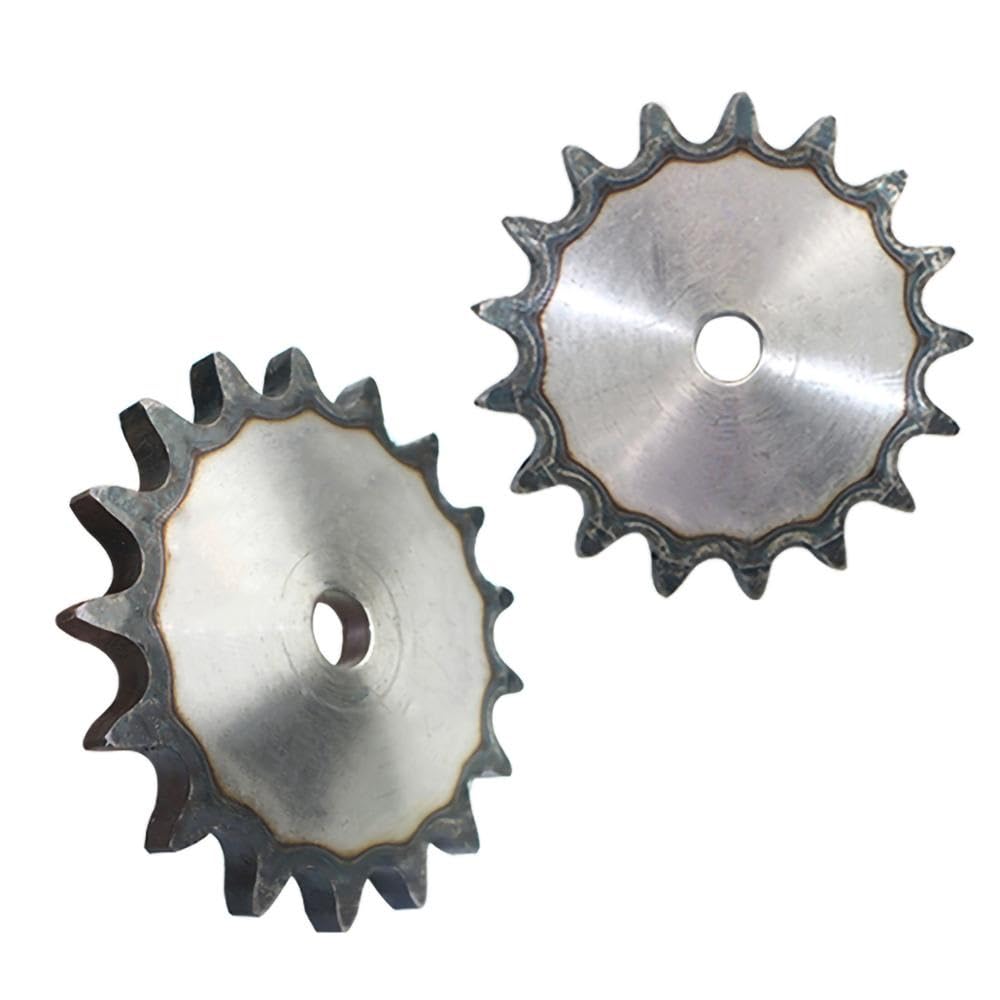 1 Uds 10-25 Dientes 10A transmisión de Cadena piñón Plano A3 Cadena de Rodillos de Acero Paso de Engranaje 15.875mm Rueda Dentada Industrial (Size : 24 Teeth)