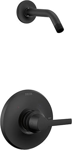 Miniatura 7 de Delta Faucet Galeon - Juego de grifo de ducha de níquel cepillado de un solo mango, kit de accesorios de ducha, mango de ducha, Lumicoat inoxidable