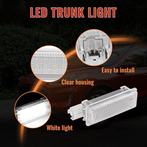 Luz LED para maletero 2 Pcs para Ford Mustang Fusion Escape Focus miniatura 6