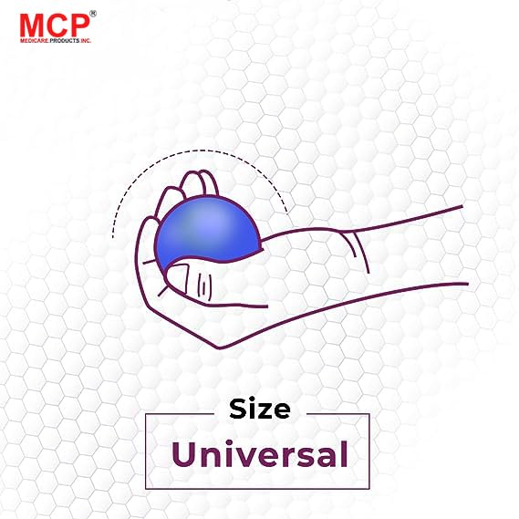 MCP Healthcare Silicon Gel Soft Stress Relief Therapy Ball Relieve Stress with a Blue Stress Ball: Squeeze Away Tension and Anxiety (Blue) MCP Healthcare Silicon Gel Soft Stress Relief Therapy Ball Relieve Stress with a Blue Stress Ball: Squeeze Away Tension and Anxiety (Blue)