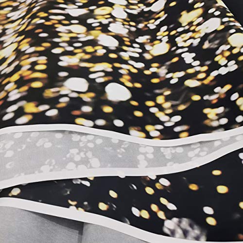 SJOLOON Black and Gold Backdrop Golden Spots Backdrop Vinyl Photography Backdrop Vintage Astract Background for Family Birthday Party Newborn Studio Props 11547 - Image 5