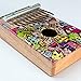 Art Series Kalimba 10 Little Monster Mahogany with Bag and Tuning Hammer