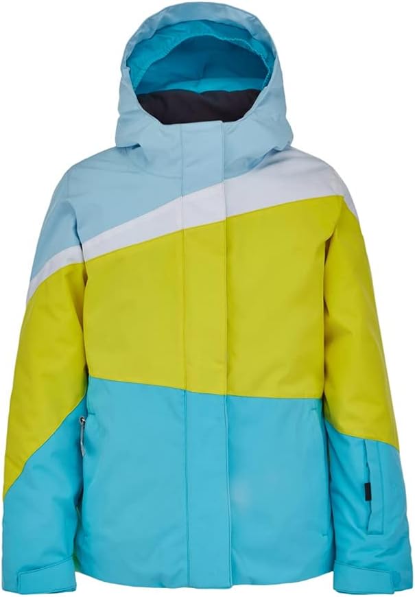 Spyder Girl's Zoey Jacket (Big Kids) Bahama Blue 10 Big Kids