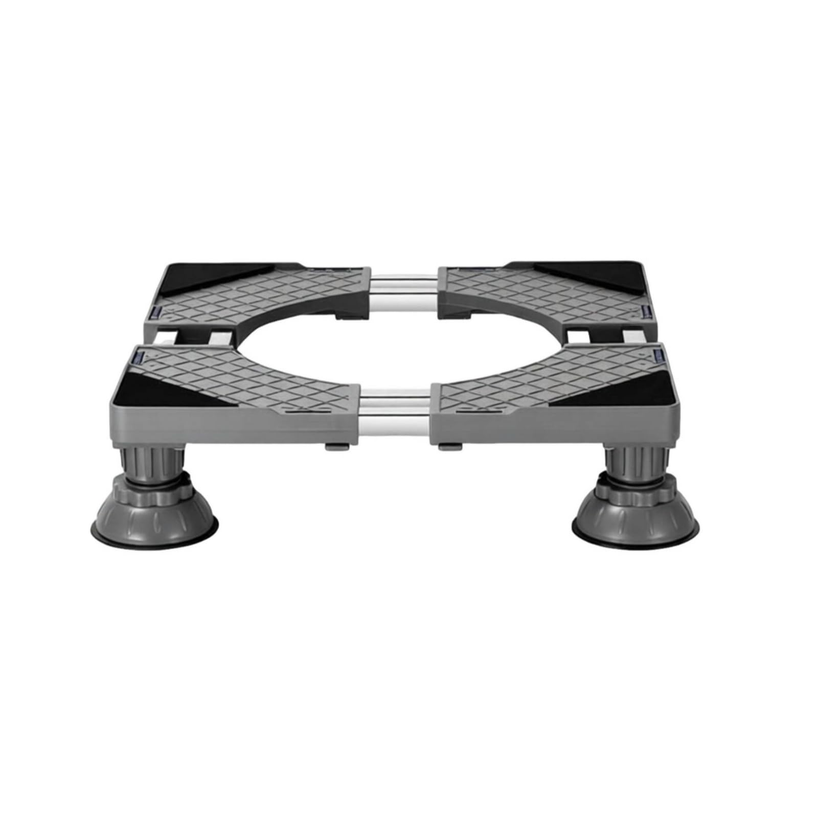 Soporte Elevable Antivibración Ajustable Ajustable en Nivelación Base Antideslizante Regulable , Pies De Elefante Elevados Normales Altura Total 11-14cm Tubo Doble