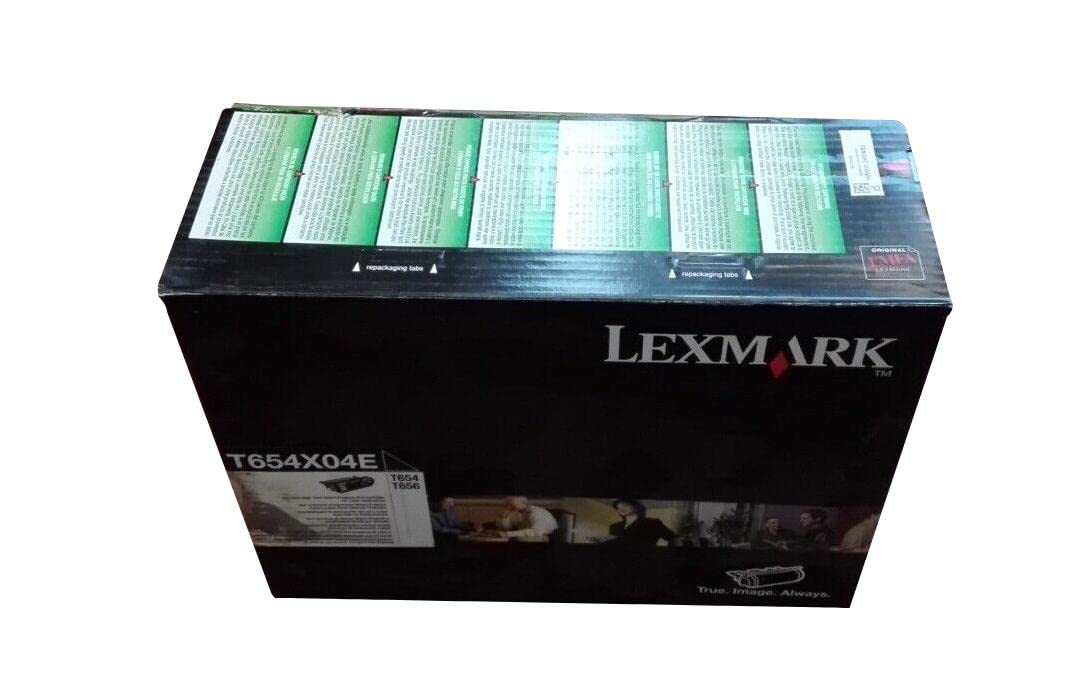 Lexmark Oryginalny T654X04E toner czarny do etykiet Optra T 656 DNE
