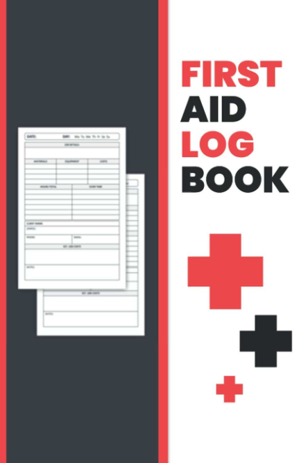 Buy first Aid Log Book First Aid Log a5 Simple First Aid Log