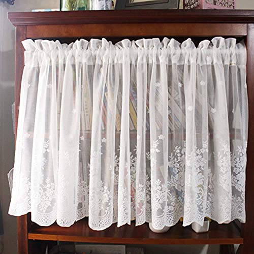 Cortinas de kitchen de estilo pastoral para dar calidez y luz natural a tu cocina 3