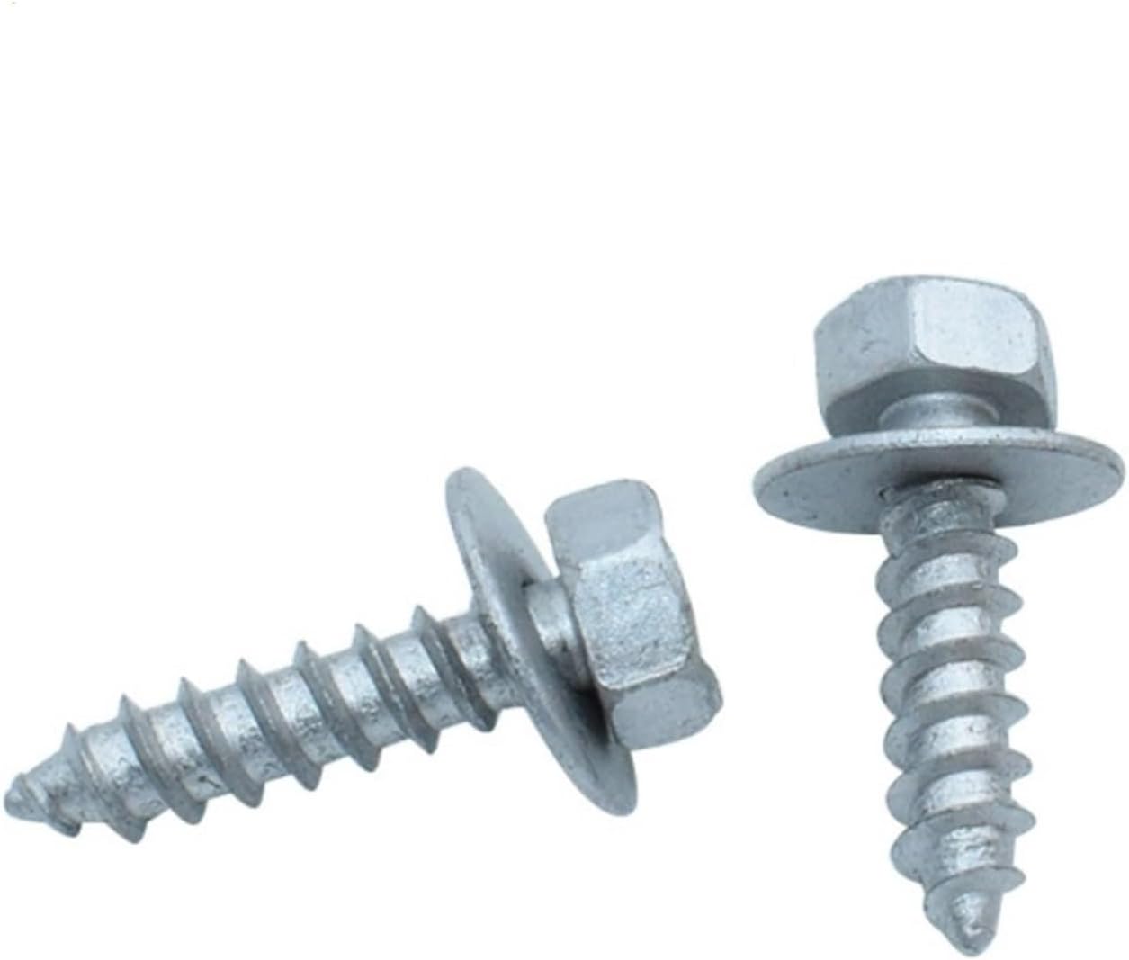 20PCS M6.2-2.55 X 24mm (14 15/16”) Bumper Cover Fenders Liner Screw For 90159-60488
