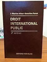 Droit International Public 6 ed. 2896358889 Book Cover