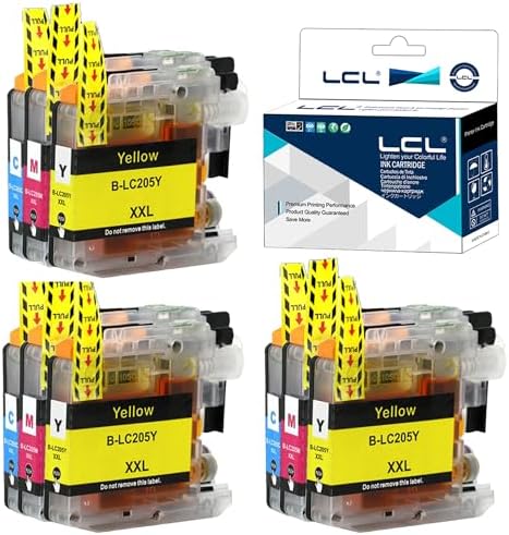 LCL Compatible Ink Cartridge CLI-526 CLI-526C CLI-526M CLI-526Y 2Cyan - View #4