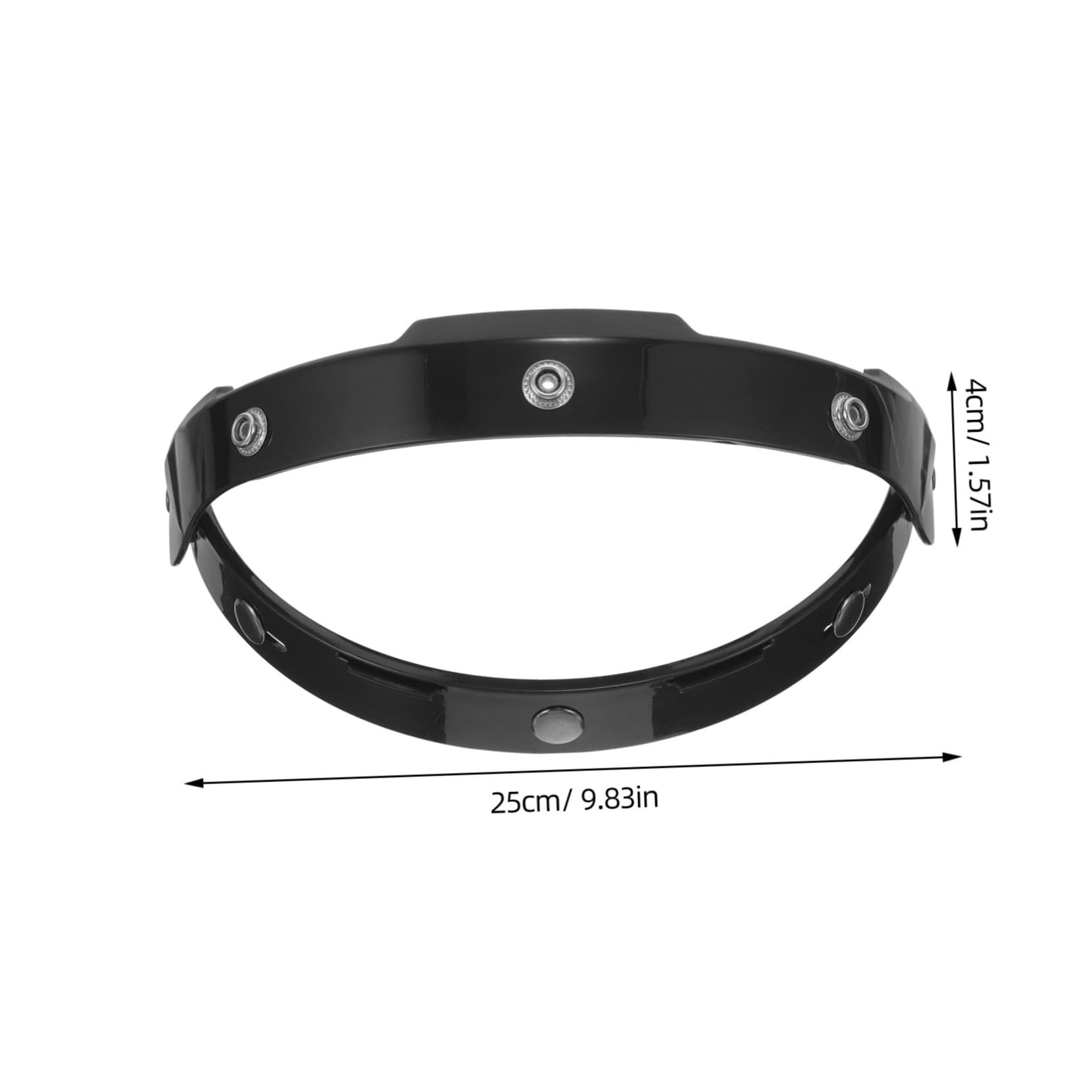 Zerodeko Outdoor Helmet Visor Fastener Sturdy Helmet Brim Bracket Easy Installation
