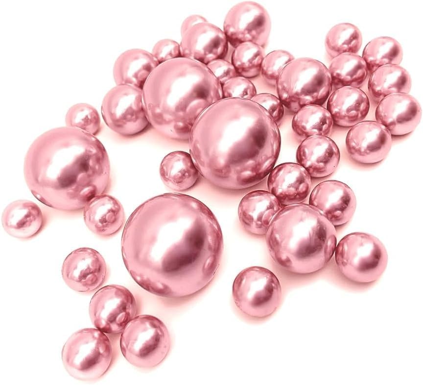 Miniatura 2 de Perlas de color rosa claro con rubor flotante, kit de geles de agua transparentes imprescindibles para el mejor efecto flotante, llena 1 GL de geles