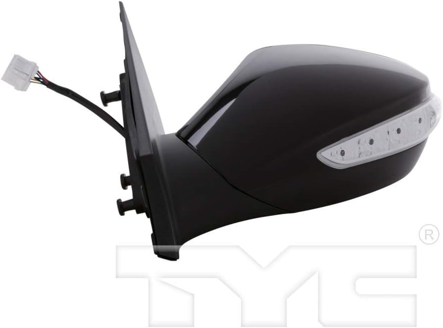 For Hyundai Sonata 2011 12 13 2014 Door Mirror Driver Side | Power | Heated | w/Signal Light | Paint To Match | Replacement For 87610-3Q110 | HY1320168
