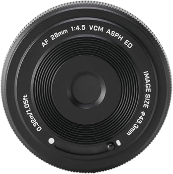 Amazon | VILTROX AF 28mm F4.5 FE 超薄型広角レンズ Eマウント フル